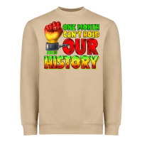 Mushroom one month cant hold our history juneteenth Heavyweight Sweatshirt - texasbilliewilder