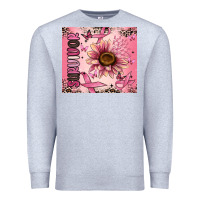 Heather Grey breast cancer survivor Premium Sweatshirt - MaliasSmallBusiness