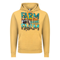 Vintage Mustard farm sweet farm with horses Vintage Hoodie - texasbilliewilder