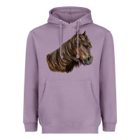 Lavender missouri horse Heavyweight Hoodie - LillyAllenDesigns