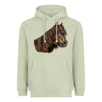 Matcha missouri horse Heavyweight Hoodie - LillyAllenDesigns