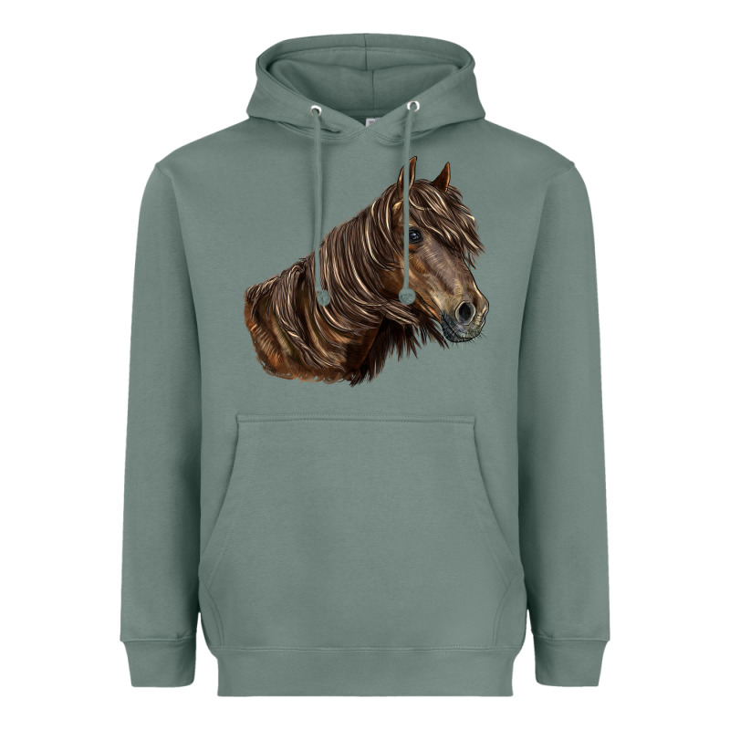 Missouri Horse Heavyweight Hoodie by LillyAllenDesigns | Teevron