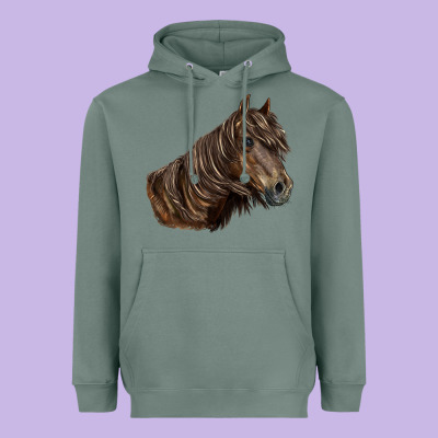 Missouri Horse Heavyweight Hoodie Designed By Lillyallendesigns