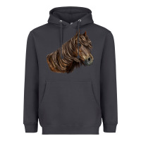 Smoke missouri horse Heavyweight Hoodie - LillyAllenDesigns