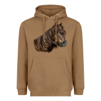 Toasted Coconut missouri horse Heavyweight Hoodie - LillyAllenDesigns
