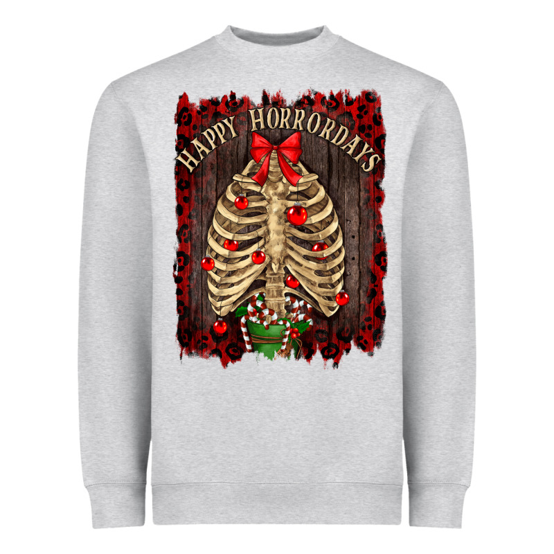 Happy Horrordays Heavyweight Sweatshirt by RanaPortraitStore | Teevron