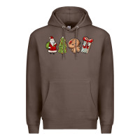 Coffee christmas milk and cookies Premium Hoodie - MaliasSmallBusiness