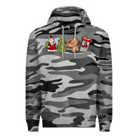Slate Camo christmas milk and cookies Premium Hoodie - MaliasSmallBusiness