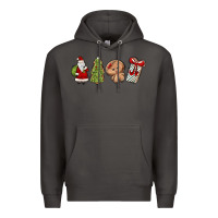 Smoke christmas milk and cookies Premium Hoodie - MaliasSmallBusiness