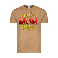 Vintage Camel wife mom boss Vintage Tee - texasbilliewilder