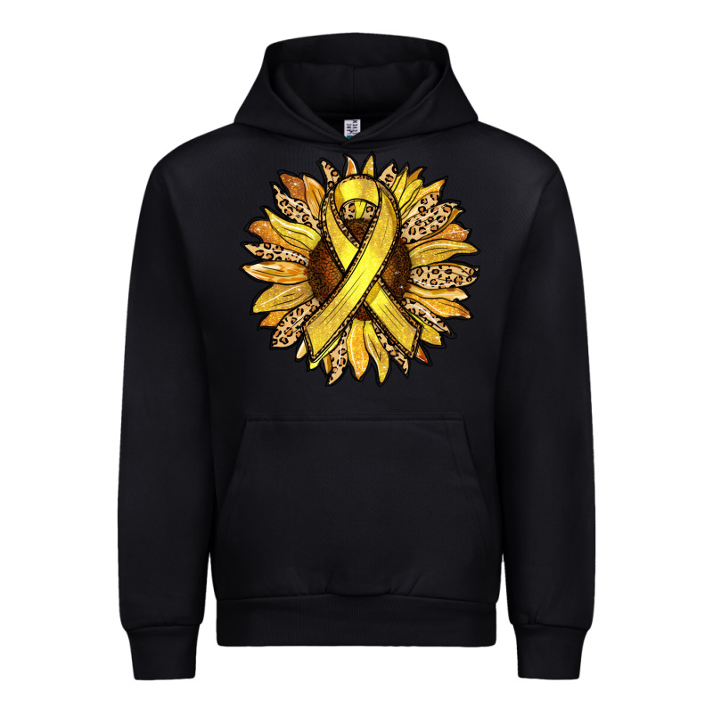 Child Cancer Awareness Sunflower Urban Hoodie by RanaPortraitStore | Teevron