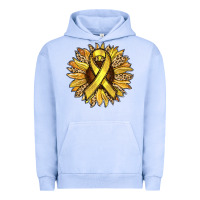 Pigment Grape Ice Child Cancer Awareness Sunflower Urban Hoodie - RanaPortraitStore