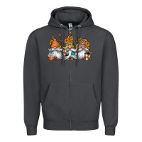 Smoke coffee gnomes Zipper Hoodie - Jasminsmagicworld