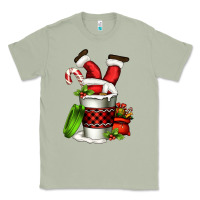 Matcha Santa claus in a coffee cup Classic Tee - FaDigitalArtStudio