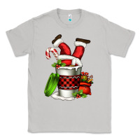 Moon Dust Santa claus in a coffee cup Classic Tee - FaDigitalArtStudio