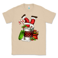 Mushroom Santa claus in a coffee cup Classic Tee - FaDigitalArtStudio