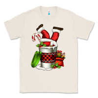 Natural Santa claus in a coffee cup Classic Tee - FaDigitalArtStudio