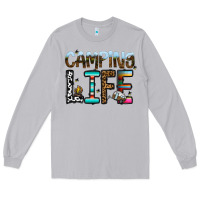 Moon Dust camping life Long Sleeve Tee - CowhideDigitalArt