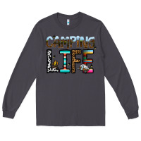 Smoke camping life Long Sleeve Tee - CowhideDigitalArt