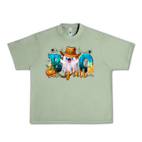 Oil Green Boo Y'all Urban Heavy Tee - texasbilliewilder