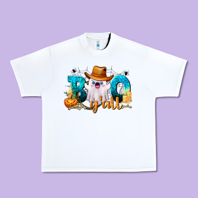Boo Y'all Urban Heavy Tee Designed By Texasbilliewilder