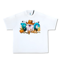 White Boo Y'all Urban Heavy Tee - texasbilliewilder