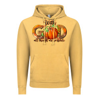 Vintage Mustard With God All Thing Are Possible Vintage Hoodie - RanaPortraitStore