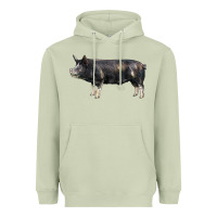 Matcha berkshire pig Heavyweight Hoodie - LillyAllenDesigns