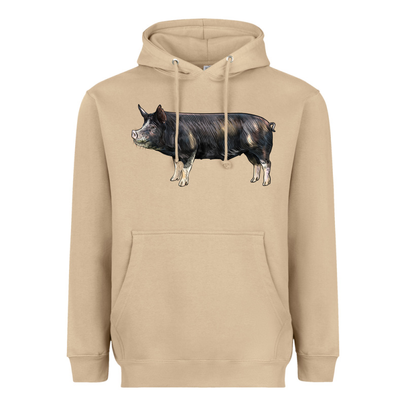 Berkshire Pig Heavyweight Hoodie by LillyAllenDesigns | Teevron
