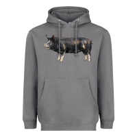 Storm berkshire pig Heavyweight Hoodie - LillyAllenDesigns