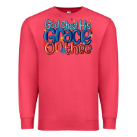 Cardinal god shed his grace on the thee Premium Sweatshirt - MaliasSmallBusiness