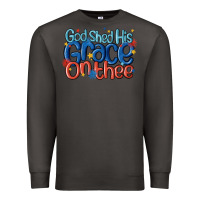 Smoke god shed his grace on the thee Premium Sweatshirt - MaliasSmallBusiness