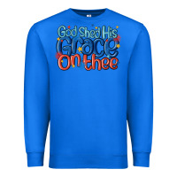 True Royal god shed his grace on the thee Premium Sweatshirt - MaliasSmallBusiness