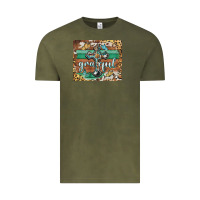 Vintage Olive grateful cross Vintage Tee - BarkalooDesign