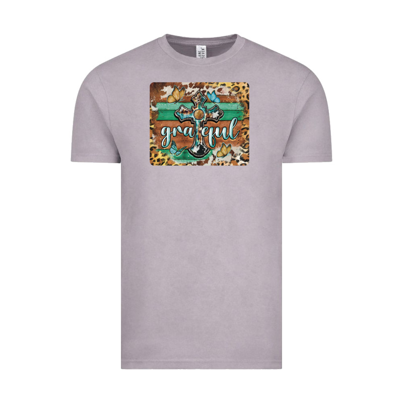 Grateful Cross Vintage Tee by BarkalooDesign | Teevron
