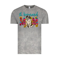 Cloud Rock western st bernard mom Vintage Tee - texasbilliewilder