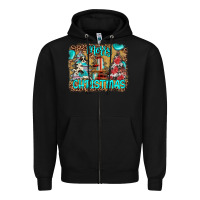 Black merry christmas Zipper Hoodie - JahusDesignShop