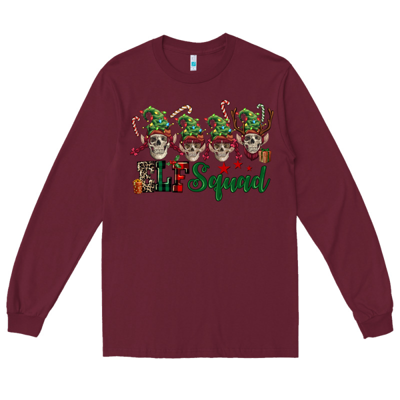 Elf Squad Skulls Long Sleeve Tee by FaDigitalArtStudio | Teevron
