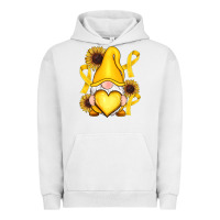 Pigment Lunar Rock Childhood Cancer gnome Urban Hoodie - RanaPortraitStore