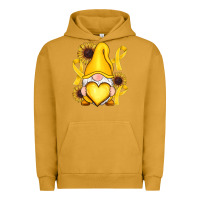 Pigment Peanut Butter Childhood Cancer gnome Urban Hoodie - RanaPortraitStore