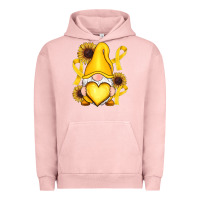 Pigment Salmon Childhood Cancer gnome Urban Hoodie - RanaPortraitStore