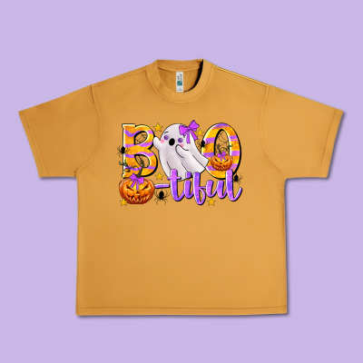 Boo-tiful Urban Heavy Tee Designed By Texasbilliewilder