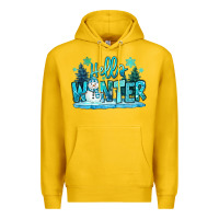 Lemon hello winter snowman Premium Hoodie - MaliasSmallBusiness