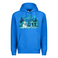 True Royal hello winter snowman Premium Hoodie - MaliasSmallBusiness