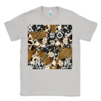 Moon Dust cowhide leopard seamless pattern Classic Tee - HRA Design Shop