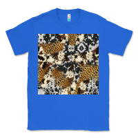 True Royal cowhide leopard seamless pattern Classic Tee - HRA Design Shop