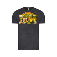 Vintage Black frog coffee cups Vintage Tee - Zillion Design Studio