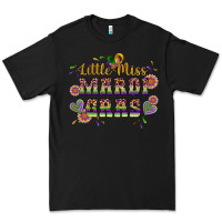 Black little miss mardi gras Premium Tee - Artiststas