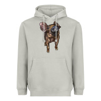 Moon Dust baby duroc pig Heavyweight Hoodie - LillyAllenDesigns