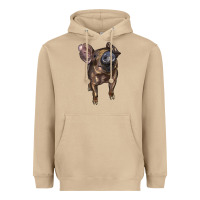 Mushroom baby duroc pig Heavyweight Hoodie - LillyAllenDesigns